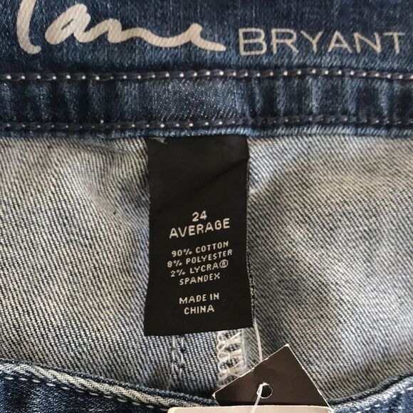 Lane Bryant Genius Fit Skinny Jeans Women Plus 24 Destroyed Studded Back‎ Pocket - Picture 10 of 12